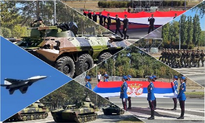 ALO! NA PROBI VOJNE PARADE! Vojska Srbije nikada nije bila moćnija - tutnje tenkovi, preleću avioni, vojska maršira pod konac! (FOTO/VIDEO)