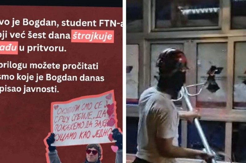 Digla se prašina zbog hapšenja blokadera Bogdana Jovičića, evo ko je on zapravo (VIDEO)