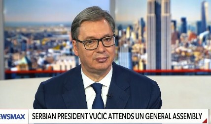 VUČIĆ U NJUJORKU ZA AMERIČKU TELEVIZIJU: Tramp je uradio najveću stvar za planetu kad je doveo Putina za pregovarački sto
