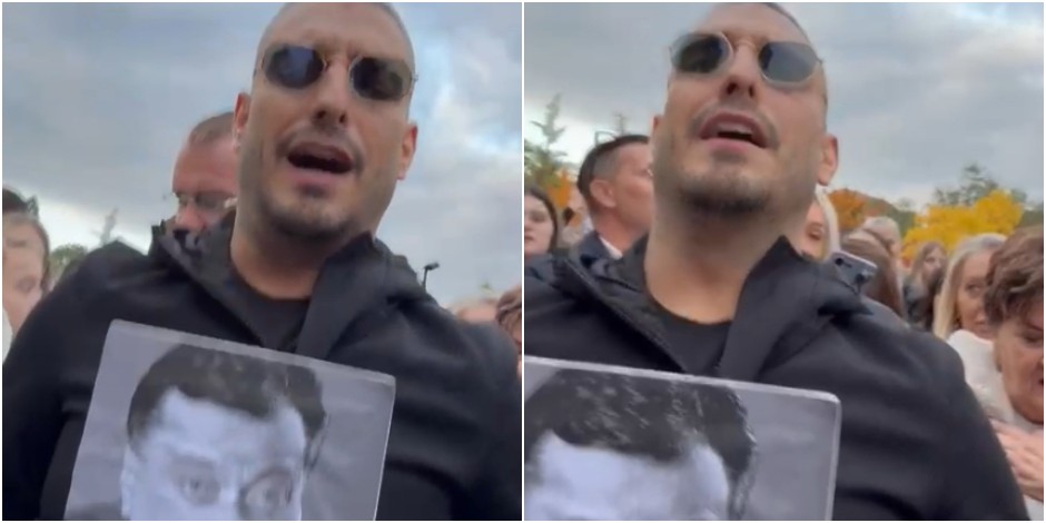 CEO CIRIH PEVA STIHOVE HALIDA BEŠLICA! Glas Darka Lazića podrhtava zbog emocija: ''Ostaće živ kroz pesme'' (VIDEO)