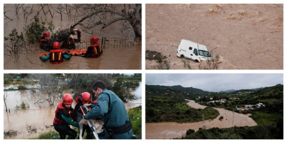ŠPANIJU POGODILA KATASTROFA, OVI DELOVI POD VODOM! Crveni alarm na snazi, građani zarobljeni u kućama! (VIDEO)