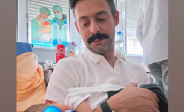 ''ODAVNO NISAM VIDEO TAKO BRIŽNOG OCA'' Emotivna scena našeg glumca i njegovog naslednika raznežila sve (FOTO)