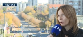 SKANDALOZNA IZJAVA BLOKADERKE:" Srpske zastave su kazne za nas" (VIDEO)