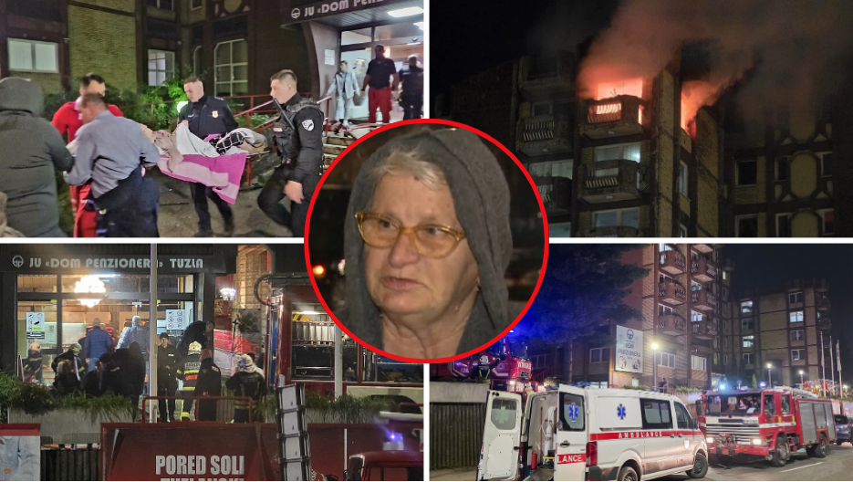 "LEGLA SAM I ČULA SAM DA NEŠTO PUCA" Potresna ispovest štićenice doma iz Tuzle u kojem je stradalo deset osoba