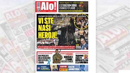 VI STE NAŠI HEROJI! Veličanstven doček Srbima sa Kosova i Metohije u centru Beograda