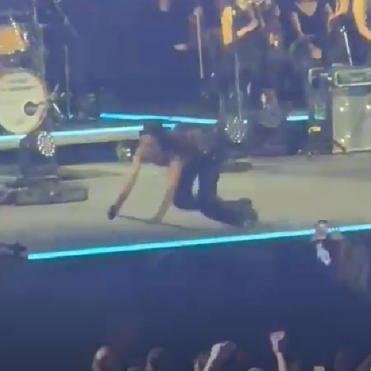 SEVERINA SE UNIŠTILA NA BINI! Nekontrolisano skakala pa poljubila patos (VIDEO)