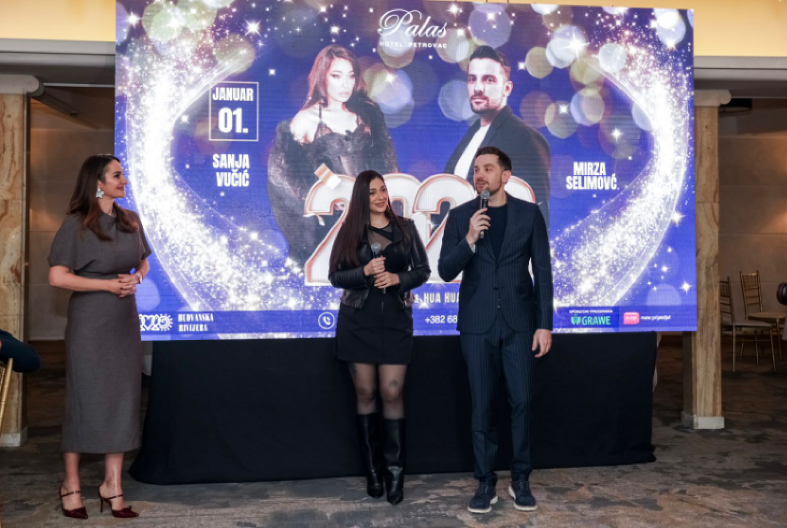Svečano predstavljen novogodišnji program hotela "Palas" u Petrovcu: Četiri večeri vrhunskog provoda i najveće regionalne zvezde