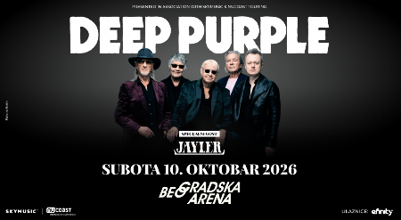 Deep Purple objavio nove datume MAD IN EUROPE turneje – U Beogradskoj areni 10. oktobra 2026.