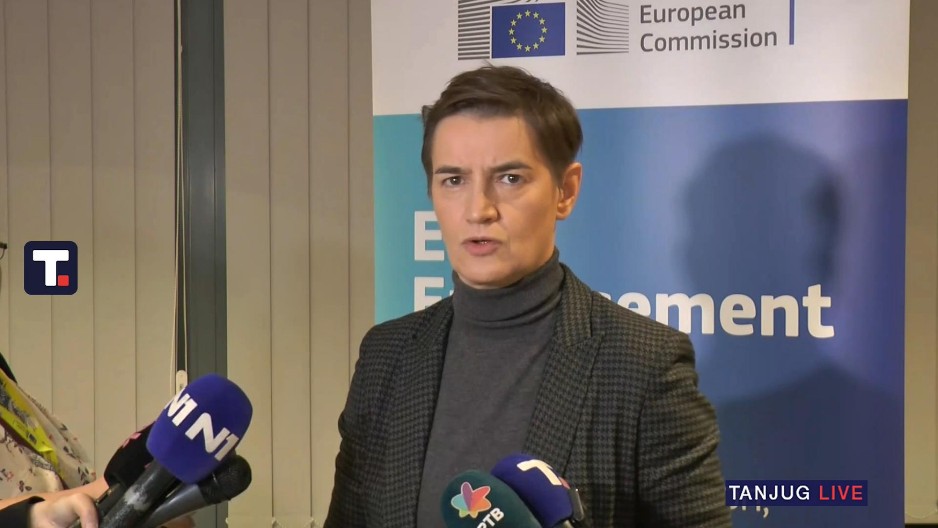 "USKLADIĆEMO SPOLJNU POLITIKU SA EU, ALI..." Ana Brnabić se obratila iz Brisela: Sada je sve u njihovim rukama (VIDEO)