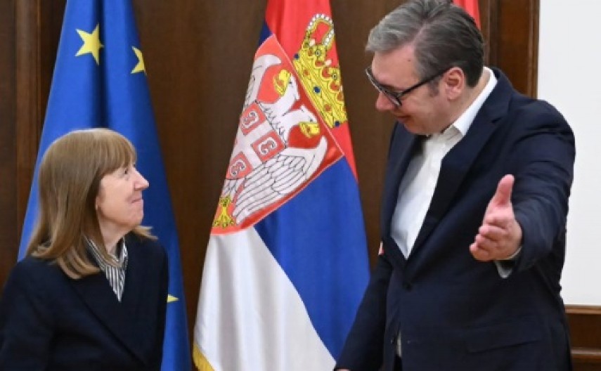 VUČIĆ SA ANTONELOM BASANI "Sve projekte nastavljamo da realizujemo uprkos izazovima"