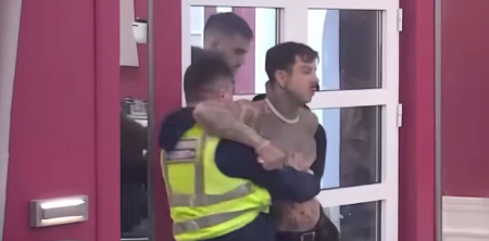 FILIP ĐUKIĆ SAV U KRVI, DOBIO PESNICU U GLAVU Stravična scena u Eliti, obezbeđenje pokušava da razdvoji učesnike (VIDEO)