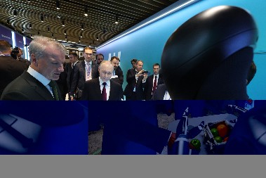 ROBOT PLESAO ZA PUTINA, A NJEGOVA REAKCIJA Ovo nije mogao da sakrije (VIDEO)