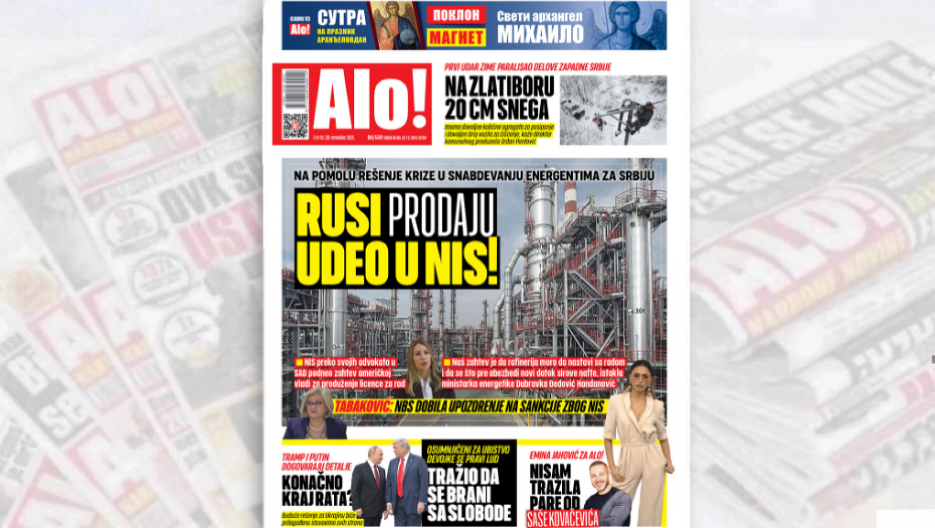 RUSI PRODAJU UDEO U NIS! Na pomolu rešenje krize u snabdevanju energentima za Srbiju