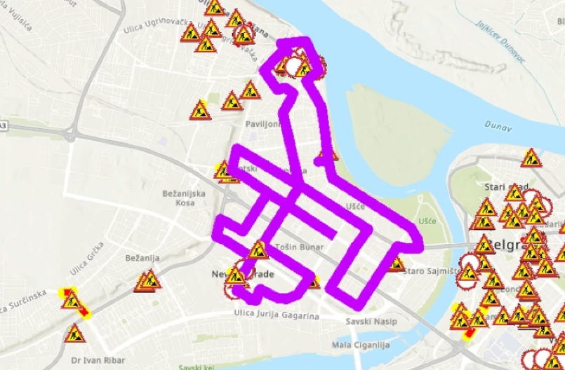 POČINJE ZATVARANJE NOVOG BEOGRADA  54 linije gradskog prevoza menjanju trasu, evo koliko će to trajati
