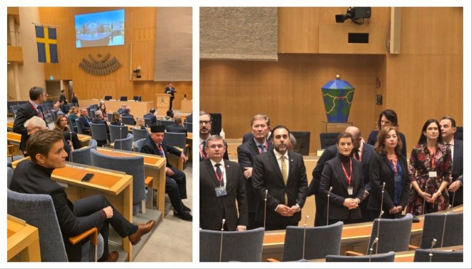 OGLASILA SE ANA BRNABIĆ IZ ŠVEDSKE: Učestvuje na samitu Međunarodne krimske platforme