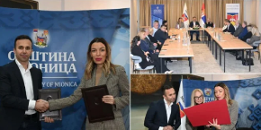 LEPE VESTI ZA MIONICU Potpisan ugovor o nastavku rekonstrukcije važne saobraćajnice, ministarka Mesarović dodelila sertifikat za stare zanate