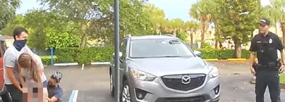 HOROR ISPRED PORODILIŠTA Žena izašla iz kola, a samo na korak od vrata je sustigli jaki bolovi - reakcija policajca oduševila internet! (VIDEO)