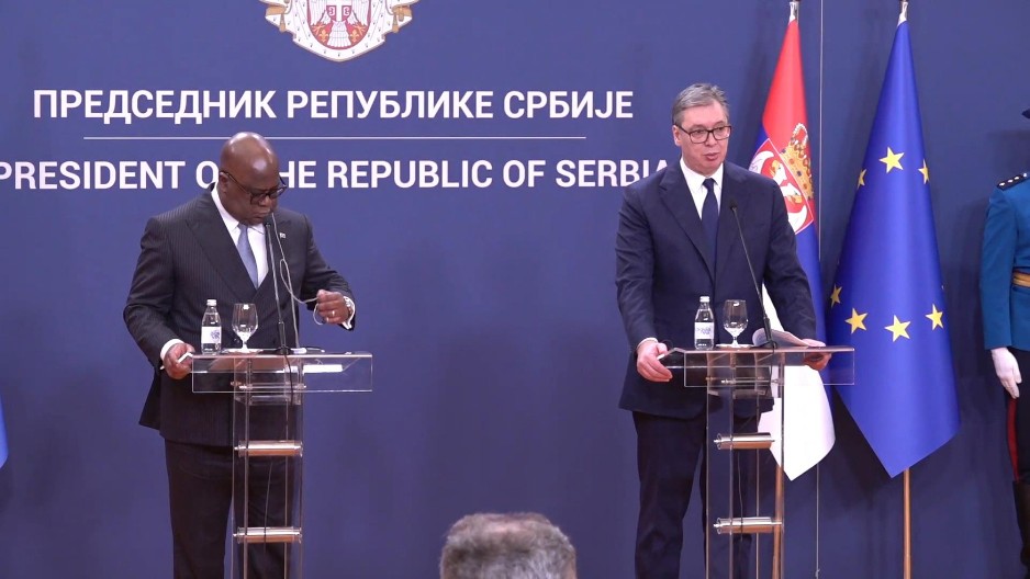 ZAVRŠEN SASTANAK U PALATI Srbija i Kongo potpisali ključne sporazume, obratili se predsednici Vučić i Čisekedi Čilombo