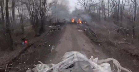 OVO JE "PUT SMRTI" BLIZU POKREVSKE! Jeziv snimak sa fronta ledi krv u žilama (VIDEO)