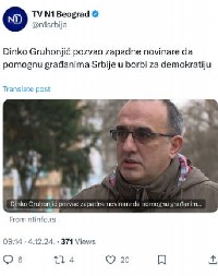 JAVNOST SRBIJE SE I DALJE PITA! Zašto su organizatori protesta toliko fascinirani Hrvatima?