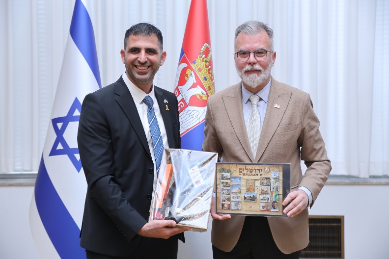 IZRAELSKI MINISTAR KOMUNIKACIJA U ZVANIČNOJ POSETI REPUBLICI SRBIJI Potpisan Memorandum o saradnji u oblasti telekomunikacija i poštanskih usluga