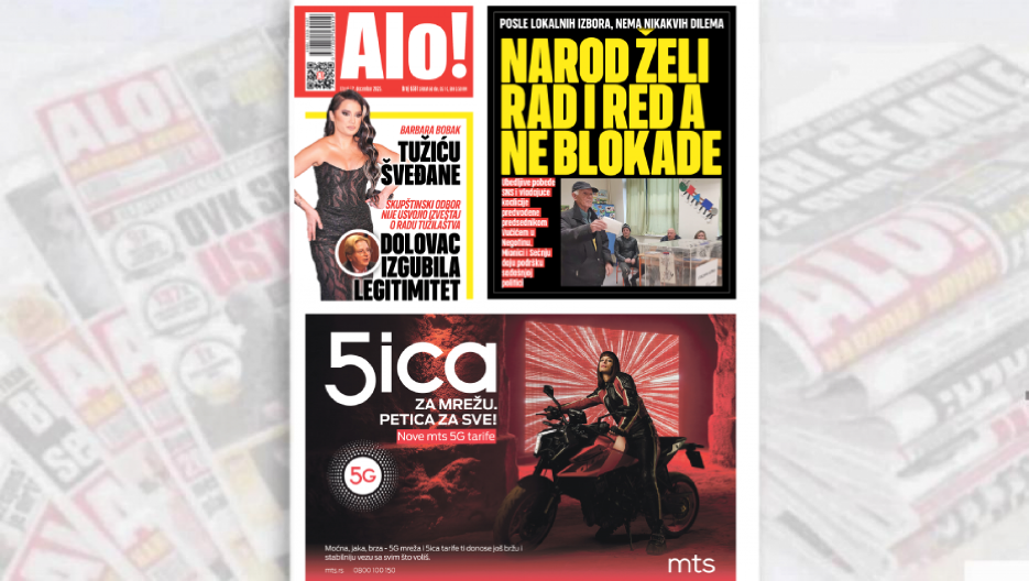 POSLE LOKALNIH IZBORA, NEMA NIKAKVIH DILEMA Narod želi rad i red, a ne blokade