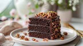 POSNA ČOKOLADNA TORTA Sočna i bogata orasima, savršena za slavsku trpezu!
