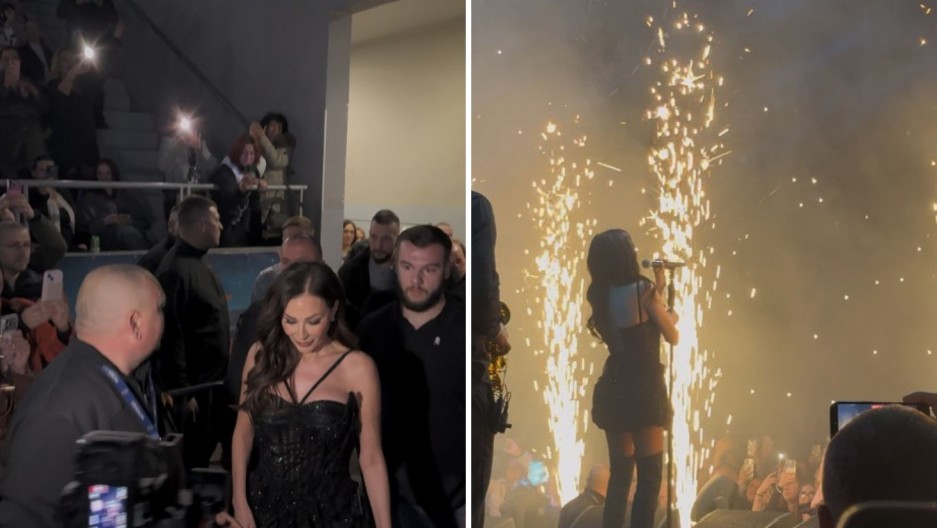 HALJINA JEDVA PREKRILA INTIMU, A ČIZME IZNAD KOLENA! Ceca Ražnatović u vrelom izdanju započela koncert, publika u transu! (VIDEO)