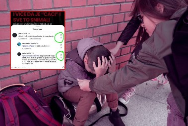 BLOKADERI PODRŽAVAJU ZLOSTAVLJANJE DETETA (13) AKO JE "ĆACI" Gledaj Srbijo, ovo je rezultat jednogodišnjeg blokaderskog TERORA!