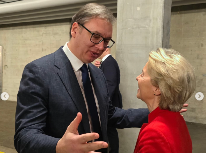 VELIKA ČAST ZA SRBIJU Vučić sutra u Briselu na večeri kod Ursule fon der Lajen