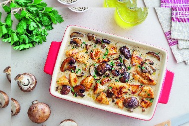 RECEPT LEPE BRENE ZA PILETINU SA PEČURKAMA RASPAMETIO DOMAĆICE Brzo, jednostavno i preukusno jelo