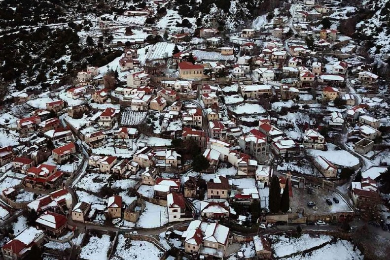 LEDENA TAČKA BALKANA JE U GRČKOJ! Ovo mesto zovu grčkim Sibirom, izmerene stravično niske temperature!