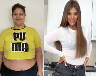 OSTAVIO JU JE MESEC DANA PRED SVADBU JER JE IMALA 136 KILOGRAMA Milica (30) smršala iz osvete i danas je neprepoznatljiva i izgleda brutalno dobro