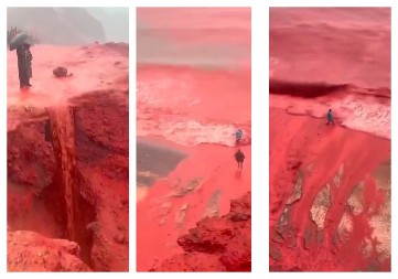 MORE POSTALO CRVENO KAO KRV, STIŽE SUDNJI DAN? Da li su se biblijske pošasti vratile? (VIDEO)