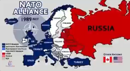 RUSIJA PRETI, STVARNO? Pogledajte kako se NATO širio kroz godine (VIDEO)