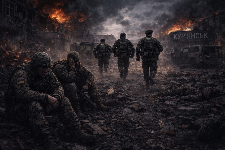 KOMANDANTI POBEGLI, VOJNICI OSTALI: Kupjansk bez naređenja i bez izlaza