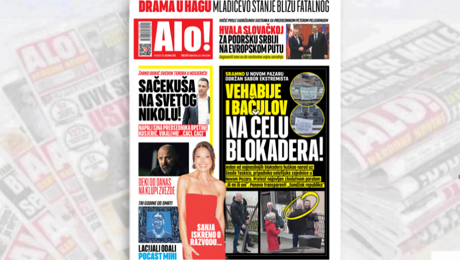 VEHABIJE I BAČULOV NA ČELU BLOKADERA Sramno! U Novom Pazaru održan sabor ekstremista