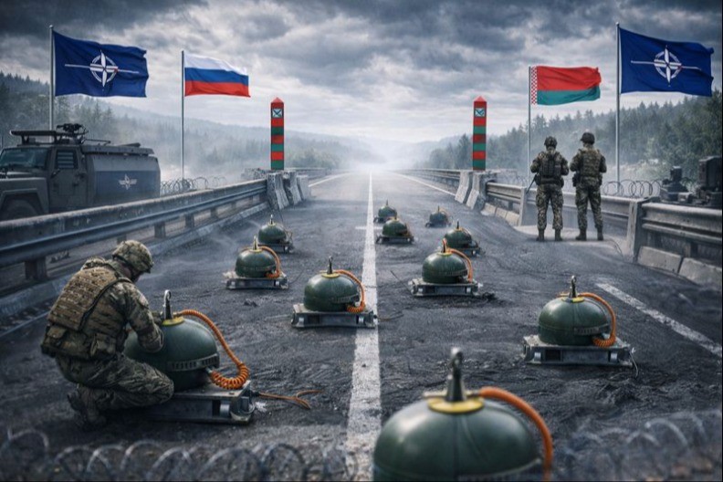 NATO ZEMLJA SPREMNA DA DIGNE MOSTOVE U VAZDUH! Eksploziv na granici sa Rusijom i Belorusijom