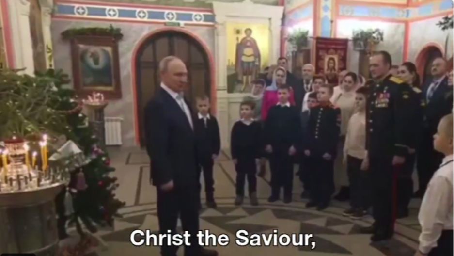 "PO BOŽJOJ VOLJI BRANE OTADŽBINU": Putinova božićna poruka