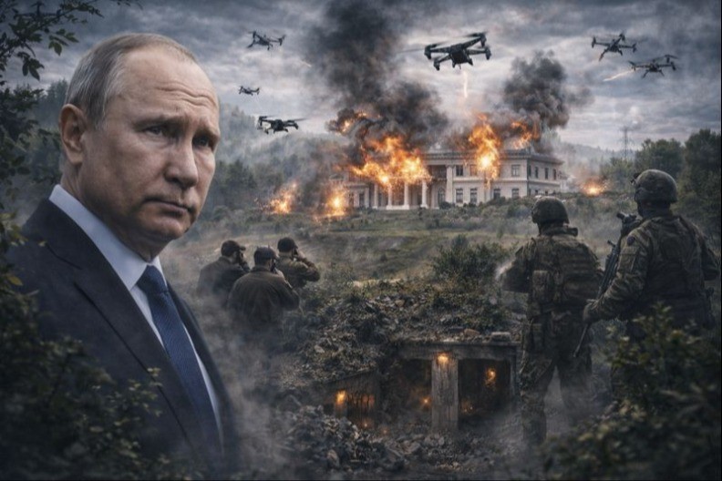 "UNIŠTENO JE!" Rusi se oglasili o napadu na Putinovu rezidenciju!