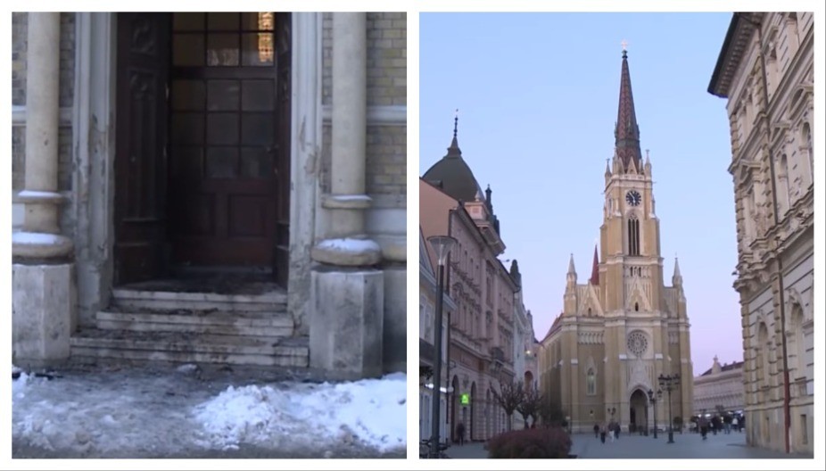 ZAPALILA VRATA KATEDRALE: U Novom Sadu uhapšena osumnjičena - evo šta je policija pronašla u njenom stanu