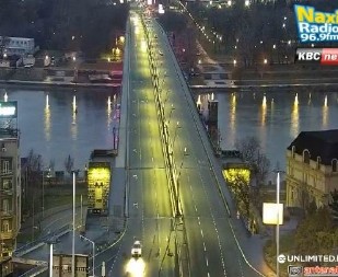 Beogradske ulice potpuno prazne (FOTO)