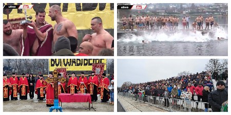 OVO JE POBEDNIK PLIVANJA ZA ČASNI KRST U BEOGRADU Danas je Ada "jezero Jordan"! (FOTO/VIDEO)