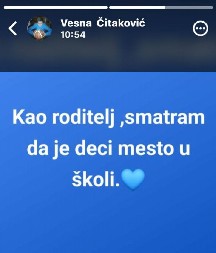 "KAO RODITELJ SMATRAM DA JE DECI MESTO U ŠKOLI" Oglasila se legendarna odbojkašica Srbije!