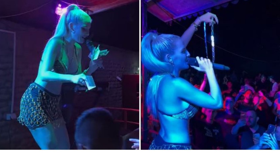 SKANDAL NA NASTUPU NAŠE PEVAČICE Otkrila sve detalje incidenta: "Sve vreme je pokazivao na moje grudi"