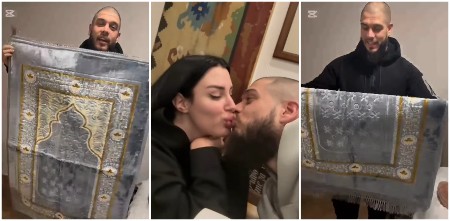 ''POKLONILA MI JE TEPIH ZA KLANJANJE'' Dejan Dragojević ganut Jovaninim gestom, otvorio paket pred svima i pokazao sedžadu