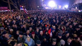 U JAGODINI SE SVE VIDELO Većinska Srbija je uz Vučiča, neće promenu vlasti na ulici