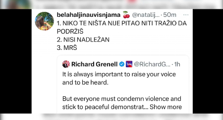 PANIKA, BES I OČAJ MEĐU ANTISRPSKIM BLOKATORIMA Tramp im poručio da ne podržava obojenu revoluciju u Srbiji (VIDEO)