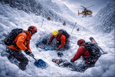 PAKAO NA SKIJALIŠTU: Lavine zatrpale skijaše, spasioci kopali satima