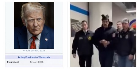 "OD JANUARA 2026." Tramp objavio skrinšot na kojem piše da je predsednik Venecuele (FOTO)